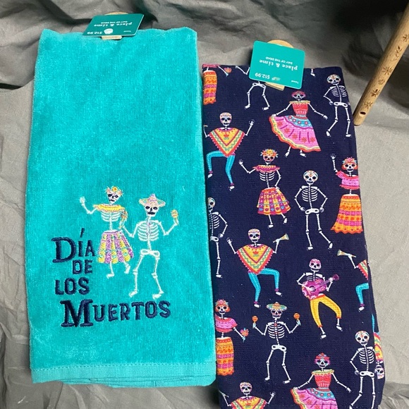 Sugar Skull Day Of The Dead Festive Halloween Decor Lot - Picture 9 of 16